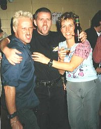 Blonde geezer, Norman Denver and Carmen