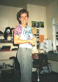 Carmen in Xenia's dressing room