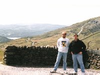 Jamie & Greg - view over Windermere