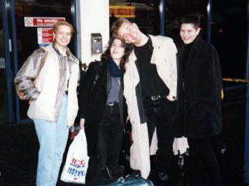 L-R:  Sally, Erith, Jihad, Doro.