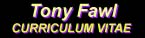 Tony Fawl - CV