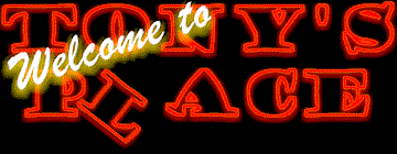 Welcome to Tony's Place