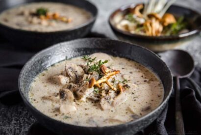 Thumbnail for Creamy Keto Chicken & Mushroom Soup